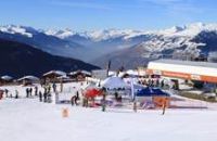 Semaine de l'air à La Rosière. Du 14 au 22 janvier 2012 à Montvalezan. Savoie. 